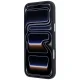 Чехол Karl Lagerfeld Grained Karl Head Metal MagSafe для iPhone 18 Pro / 17 Pro, черный