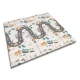 Izglītojošs salokāms bērnu putu paklājs 200x180x1cm Nukido NK-340, Ceļš-Cipari | Kids Folding Foam Mat
