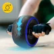 Гимнастическое колесо для пресса 4FIZJO AB Wheel XL, черно-синее