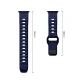 Pulksteņa siksniņa Tech-Protect Silicone Line Apple Watch 44 / 45 / 46 / 49 mm, tumši zila