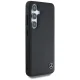 Чехол Mercedes Leather Horizontal Debossed Curves MagSafe для Samsung Galaxy S25 - Черный