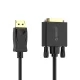 Orico DisplayPort to DVI 4K Video Cable, 3m, Black