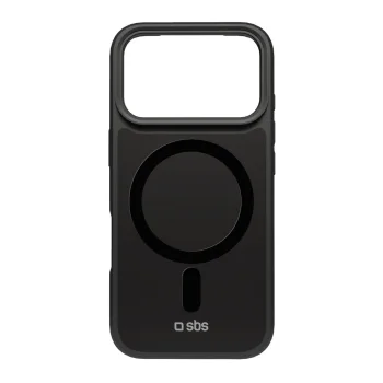 Чехол SBS Full Active Mag для iPhone 17 Pro Max с технологией D3O, черный