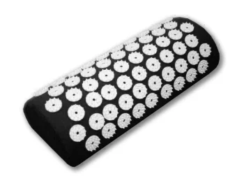 Akupresūras akupunktūras masāžas adatu spilvens | Acupressure Neck Pillow (40x15cm, Black)