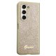Guess Samsung Galaxy Z Fold 5 Case Glitter Script, Gold