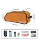 Ūdensizturīga velosipēda rāmja soma Rockbros TL004 0.7L, oranža