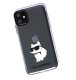 Karl Lagerfeld iPhone 11 vāciņš Choupette Collection Caurspīdīgs