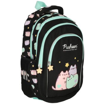Youth School Backpack - Pusheen Pastel - 16 inches, 4 compartments