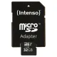 Intenso microSDHC atmiņas karte 32GB Professional UHS-I U3 V30 Class 10 ar SD adapteri