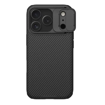 Nillkin iPhone 17 Pro vāciņš Camshield Pro Magnetic, melns