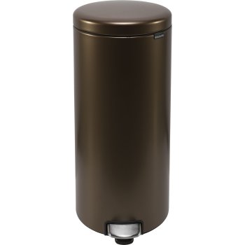Brabantia NewIcon 30 l atkritumu tvertne ar pedāli, Warm Bronze
