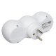 Maclean MCE339 E Sadalītājs ar 2 Ligzdām un USB A/C
