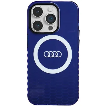 Audi IML Big Logo MagSafe Case for iPhone 14 Pro 6.1" - Blue