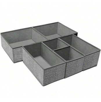 Набор из 6 органайзеров для гардероба