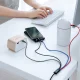 Baseus Rapid USB to Lightning / 2x USB Type C / micro USB Nylon Braided Cable 3.5A, 1.2m | Lādētājvads Datu Kabelis...