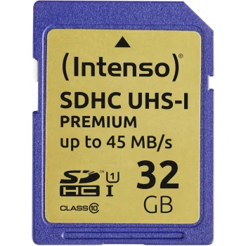 Карта памяти Intenso SDHC 32GB Class 10 UHS-I Premium