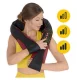 4FIZJO SHIATSU PRO+ Šiacu Sildošs Kakla Muguras Plecu 3D Masažieris Masieris Visam Ķermenim, Melns/Sarkans | Back...