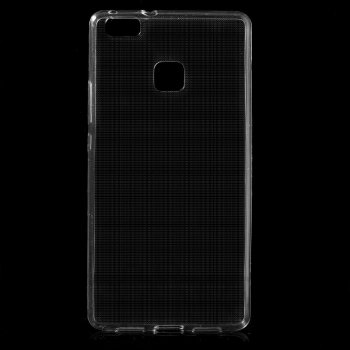 Huawei P9 Lite 5.2" Ultrathin TPU Gel Case Bumper Cover, transparent - aksesuārs vāks bamperis