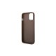 Guess GUHCP14X4GMGBR iPhone 14 Pro Max 6,7\\\" brūns cietais futrālis 4G Big Metal Logo | brown hardcase