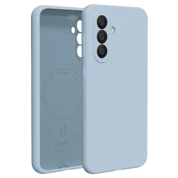 Etteri Silicone Mag vāciņš Samsung Galaxy A57 5G, gaiši zils