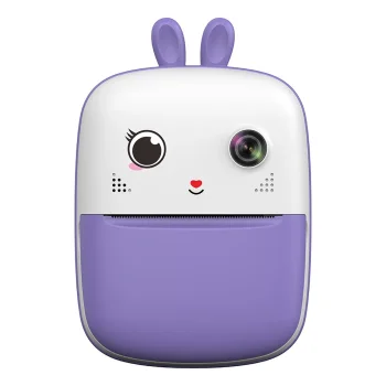 Instant Camera with Thermal Printer, Purple