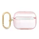 Чехол Guess Strap Collection из TPU для AirPods Pro, розовый