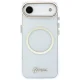 Guess IML Script Metal MagSafe vāciņš iPhone Air, caurspīdīgs