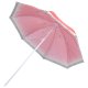 Adjustable Tilting Garden & Beach Umbrella 150cm with UV Protection, Watermelon