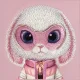Nimmy Cool&Cute 2.0 Rabbit vāciņš Apple iPhone 17 rozā