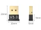 Адаптер USB Bluetooth 5.0, черный