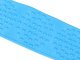 Bath Sponge Shower Body Legs Massager Silicone Brush, Blue