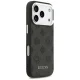 Чехол Guess Peony Hot Stamp Script MagSafe для iPhone 17 Pro — черный