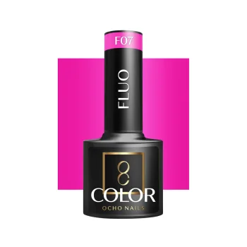 Гель-лак Ocho Nails Fluo F07, 5 г