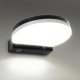 Maclean MCE346 B LED fasādes lampa, 15W, IP65, 1300lm, 4000K, melna