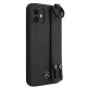 Mercedes iPhone 12 mini vāciņš Strap Line, melns