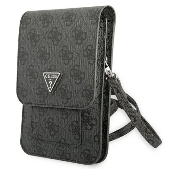 Сумка-кошелек для смартфона Guess 4G Triangle GUWBP4TMGR - Черная
