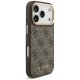 Guess 4G vāciņš ar MagSafe maku priekš iPhone 17 Pro – brūns | Phone Case Cover