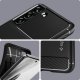 Samsung Galaxy S21 FE 5G (SM-G990B/DS) Spigen Rugged Armor Case Cover, Black | Telefona Maciņš Vāks Apvalks Bampers