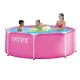 Intex 28290ND Round Frame Pool for Kids 244x76 cm, Pink