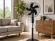 Verk Group Pedestal Fan, 40W, 40cm, Black