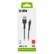 Кабель Sbs USB-A - USB-C 3м, черный