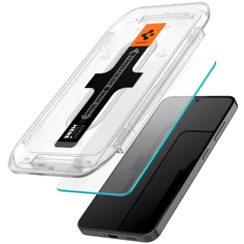 Защитное стекло Spigen для Samsung Galaxy S24 / S25 GLAS.TR EZ FIT 2-Pack, прозрачное