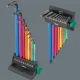 Wera 950/9 Hex-Plus Multicolour 3 Hex Key Set, 9 Pieces