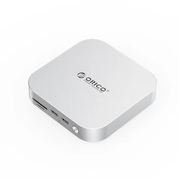 Orico MiniLink 9-in-1 Docking Station with M.2 NVMe SSD Enclosure - Silver