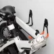 Wall Mounted Bicycle Rack DA237, Black/Orange