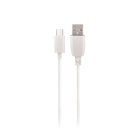 Maxlife (USB - microUSB) Fast Charge Data Cable 1m 3A, White | Lādētājvadu Datu Pārraides vads