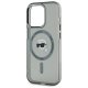 Karl Lagerfeld iPhone 15 Pro Max Case IML Metal Karl Head MagSafe, Black