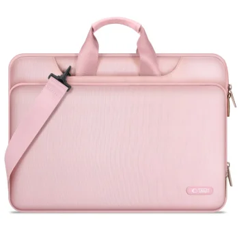 Tech-Protect Pocket 13-14 klēpjdatora soma - rozā krāsā | laptop bag pink