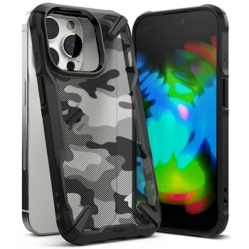 Apple iPhone 14 Pro 6.1'' Ringke Fusion Matte TPU Case Cover, Camo | Чехол Кейс Бампер для...