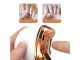 Electric Nail Clipper & Automatic Trimmer with File, Rechargeable USB, White